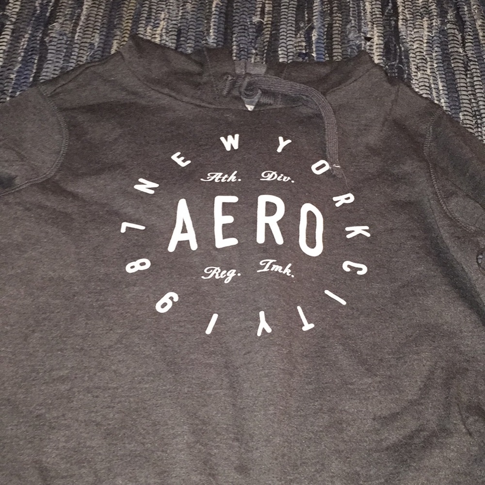 aeropostale cropped hoodie